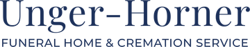 Unger-Horner Funeral Home & Cremation Service logo.