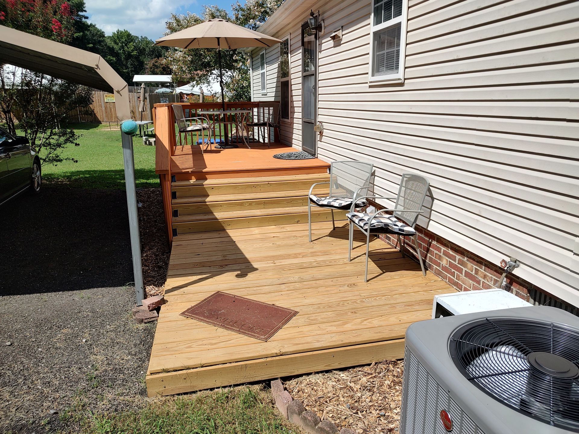 Eddies house back porch