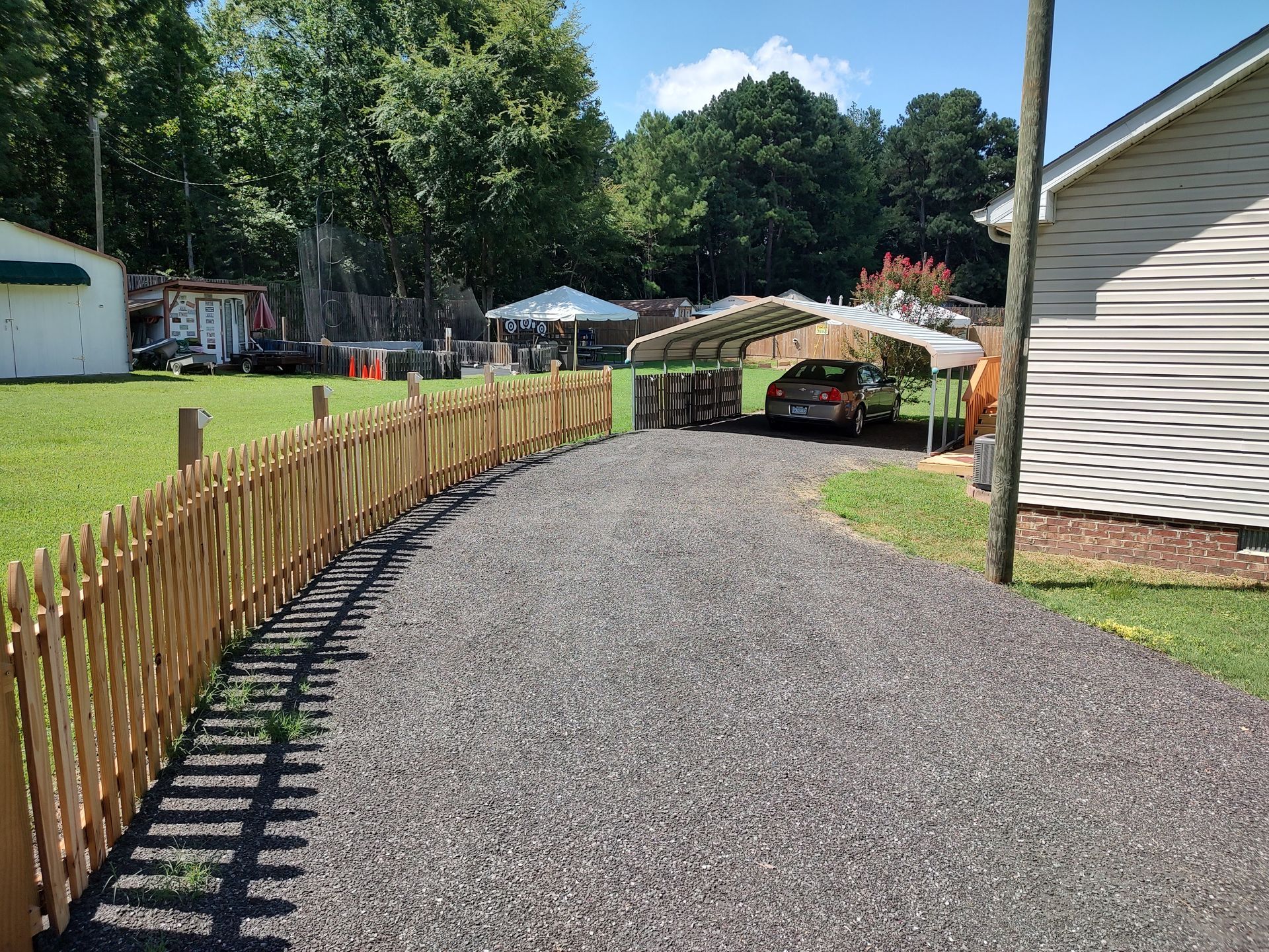 Eddies house driveway