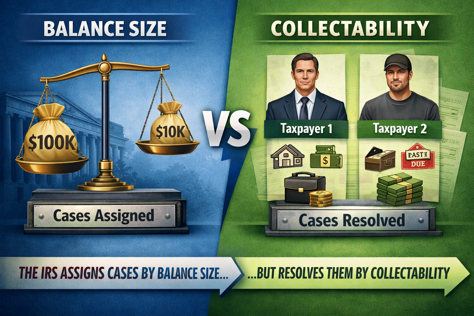IRS balance scale 