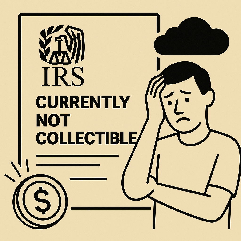 Man stressed about IRS