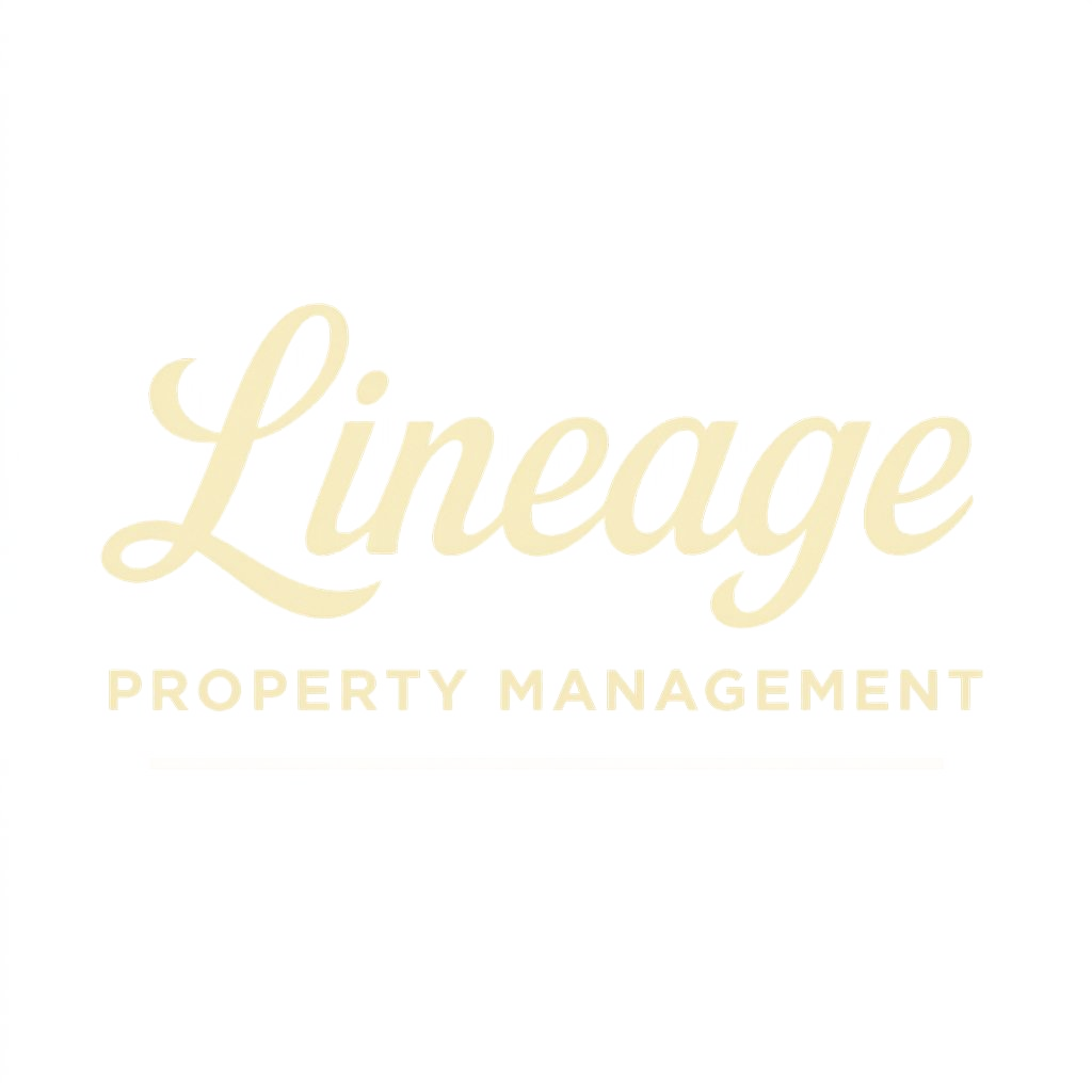 Lineage Property Management Creme color logo Salt Lake City