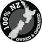 100% NZ Owned and Operated Logo