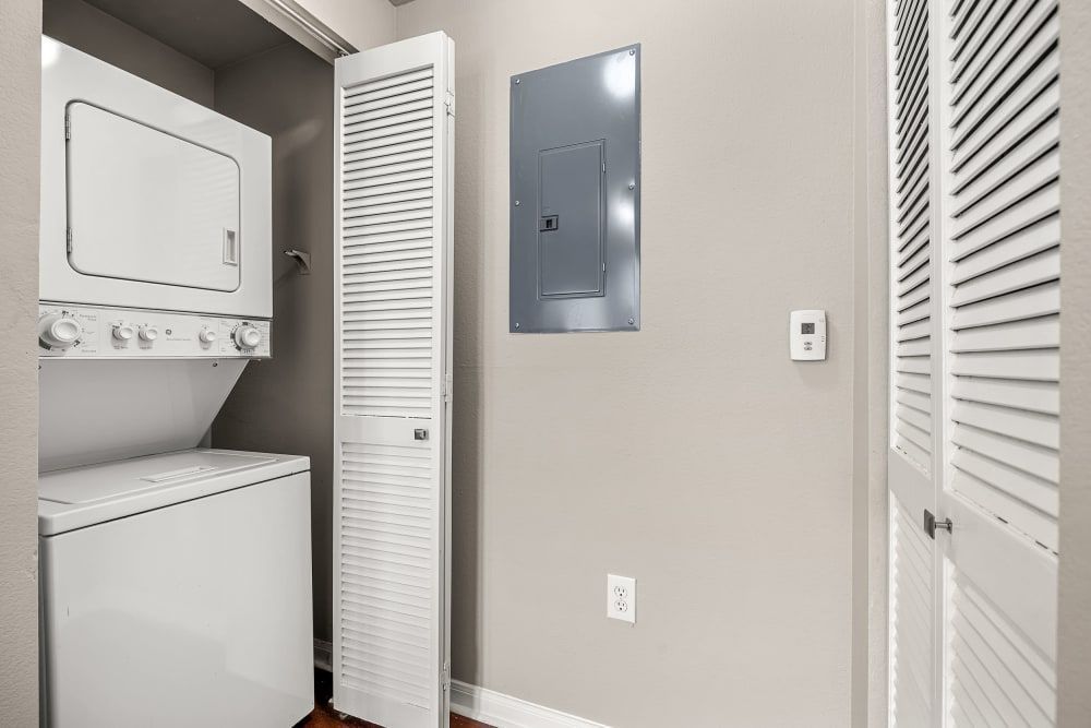In-unit laundry at Marquis Bandera in San Antonio, TX.