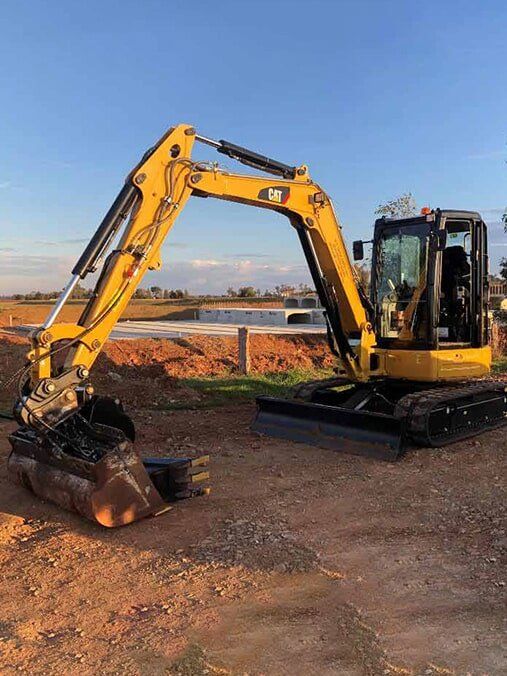 Back Hoe Earthmoving — Industrial & Residential Projects in Orange, NSW