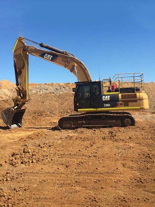 Excavator — Industrial & Residential Projects in Orange, NSW