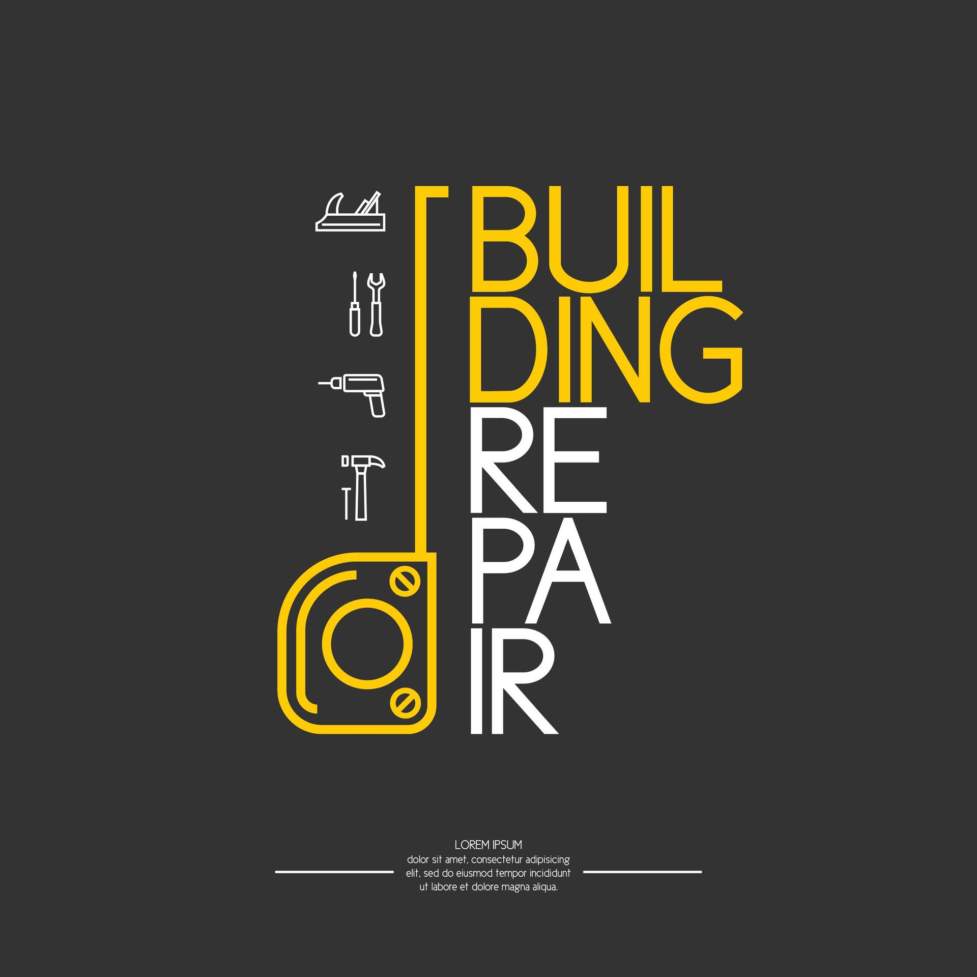 A Logo for A Company Called Building Repair — Signmax Bundaberg In Kensington, QLD