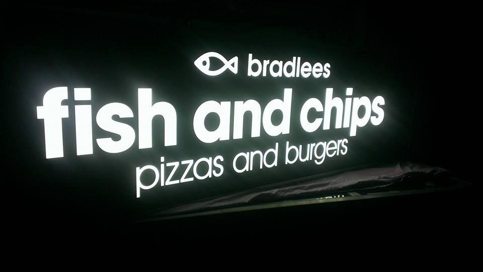 Illuminated Sign With White Text on a Black Background — Signmax Bundaberg In Kensington, QLD