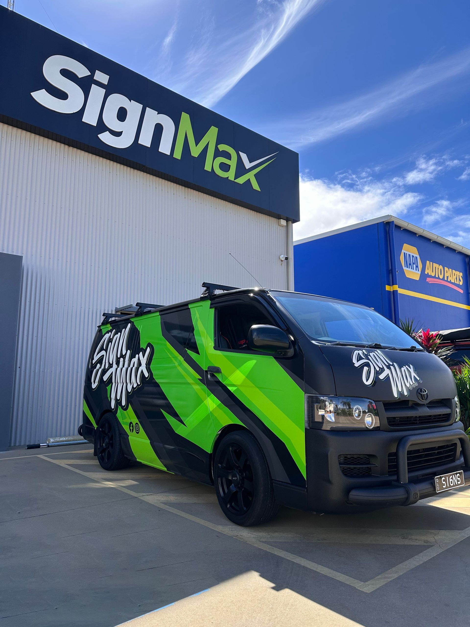 A Sign Offering Complete Sign Services With Contact Details Below — Signmax Bundaberg In Kensington, QLD