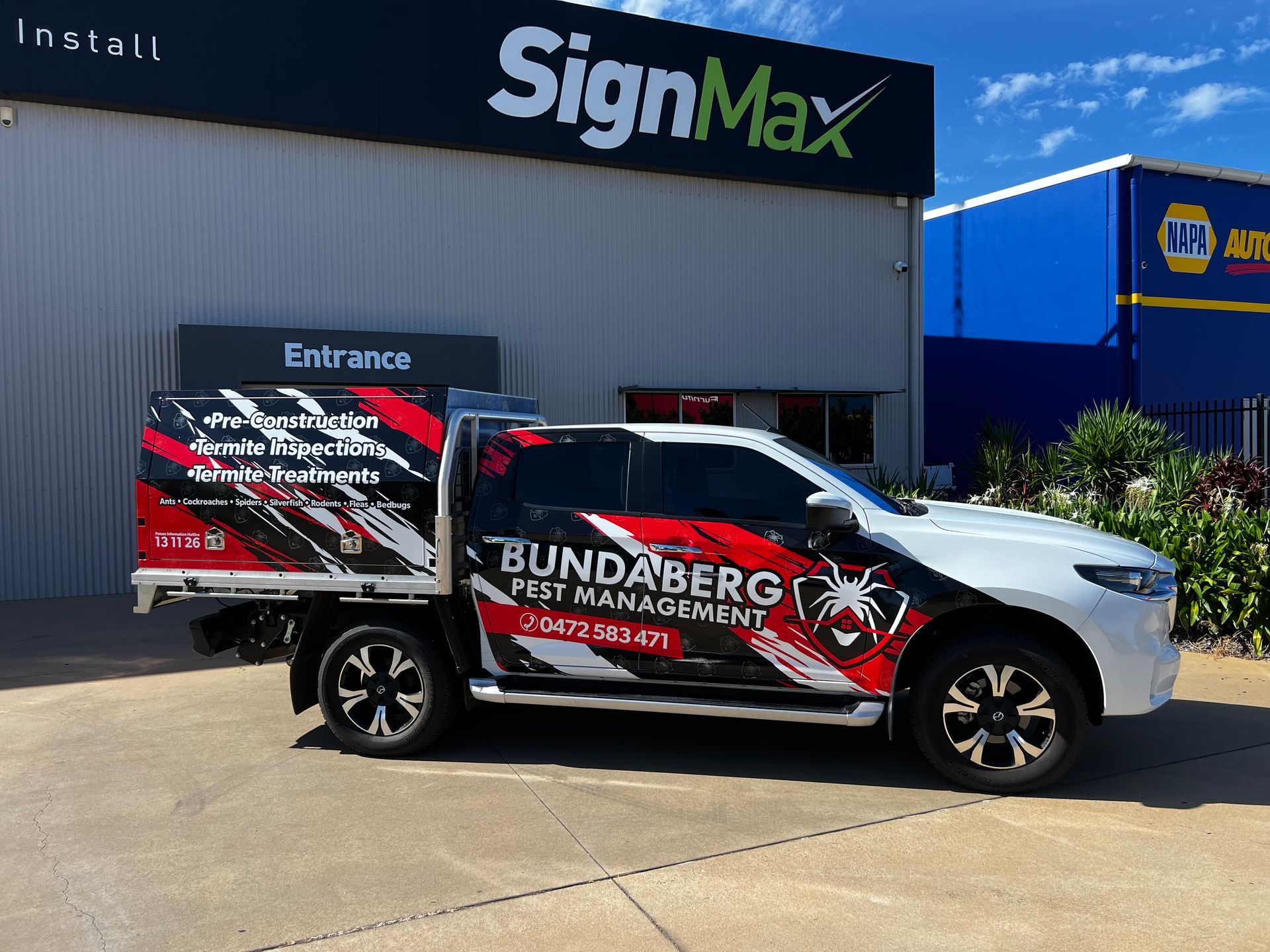 Front of Rpm Nutrition Store With Bold Signage — Signmax Bundaberg In Gin Gin, QLD