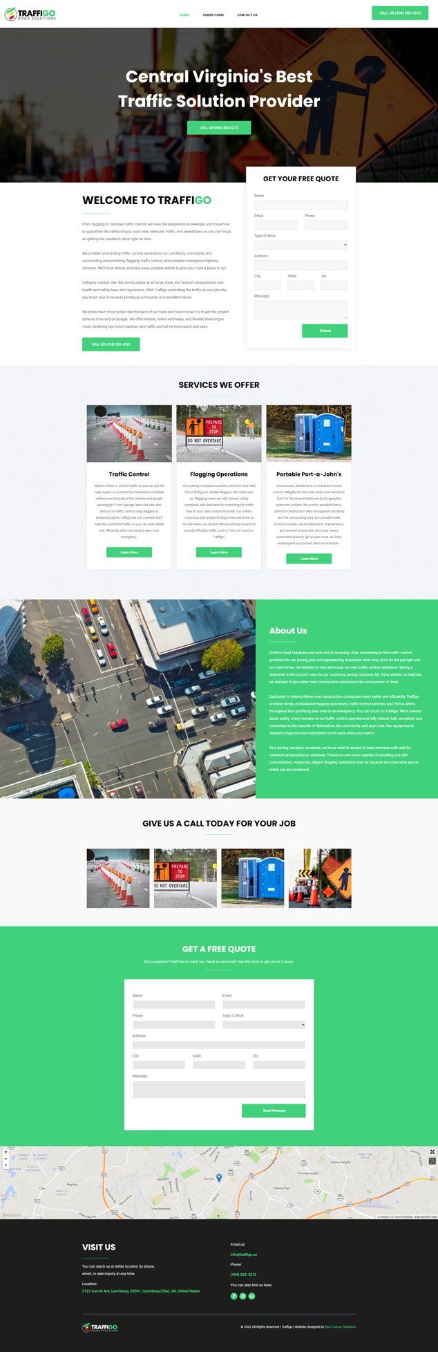 traffigo road solutions fullscreen capture