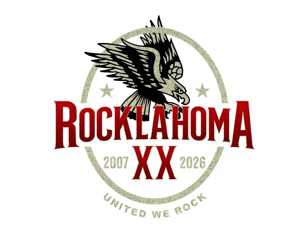 Rocklahoma festival logo Aug 29-31 2025 Pryor OK