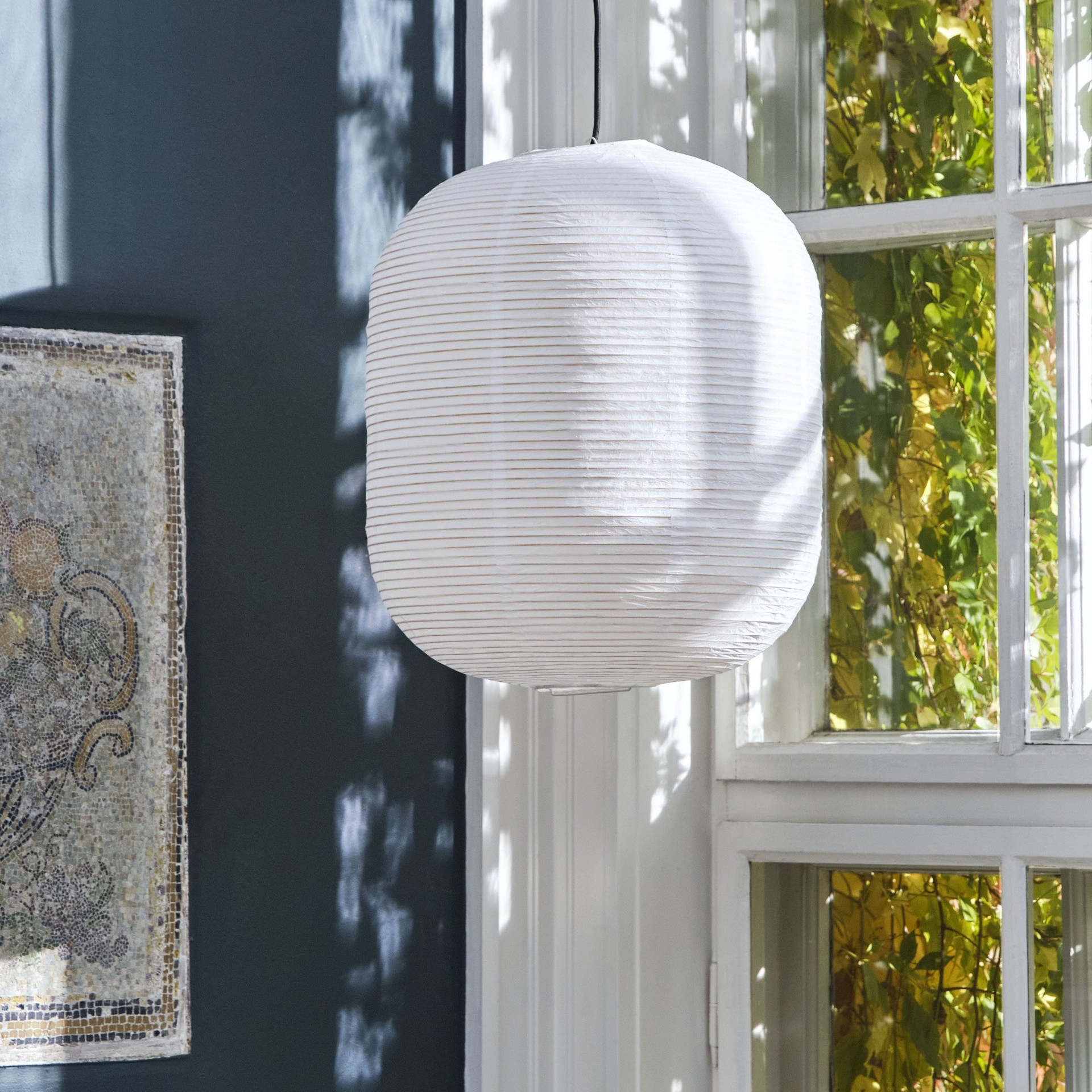 Reispapier-Leuchte Hay