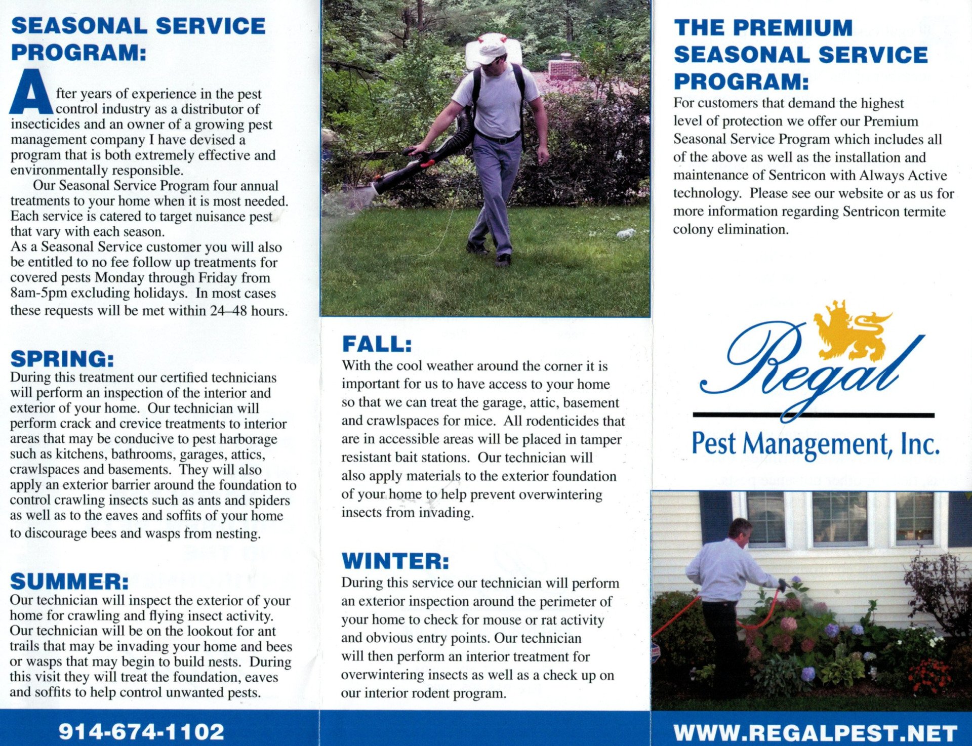 A person doing seasonal pest removal in Scarsdale, NY