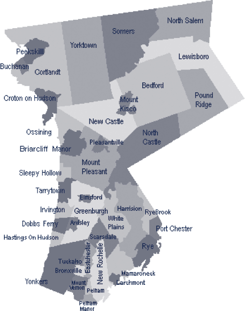 Westchester County Map — Westchester, PA — Regal Pest Management