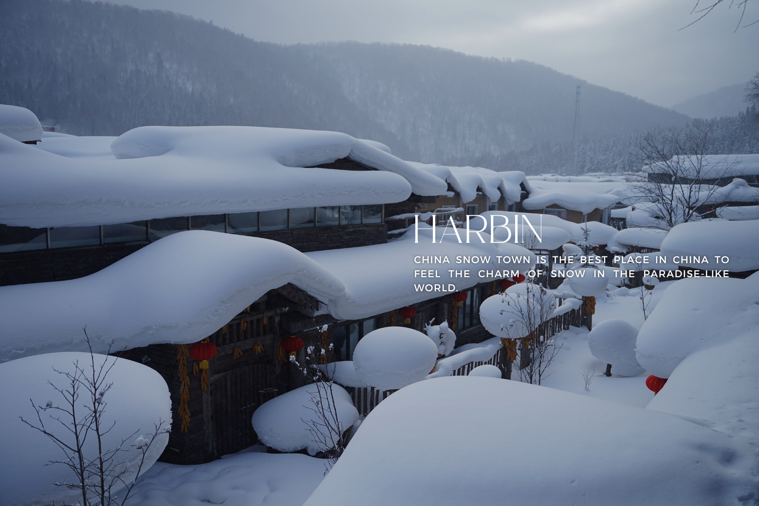ฮาร์บิ้น Harbin China's Snow Town 