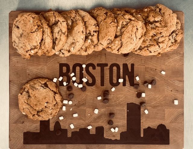 Cookie Monster Cookies - Boston Girl Bakes
