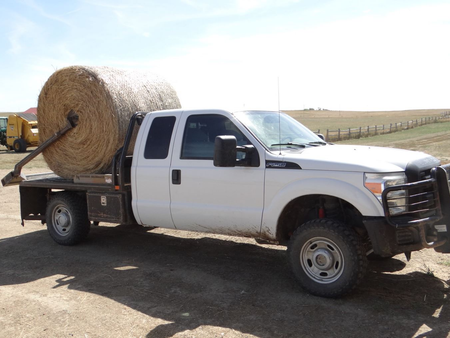 bale bed pickup truck