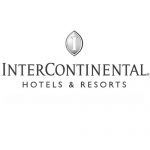 Logotipo para InterContinental Hotels & Resorts: texto con un icono
