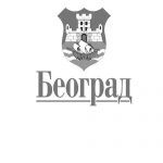 Escudo de armas de Belgrado sobre la palabra