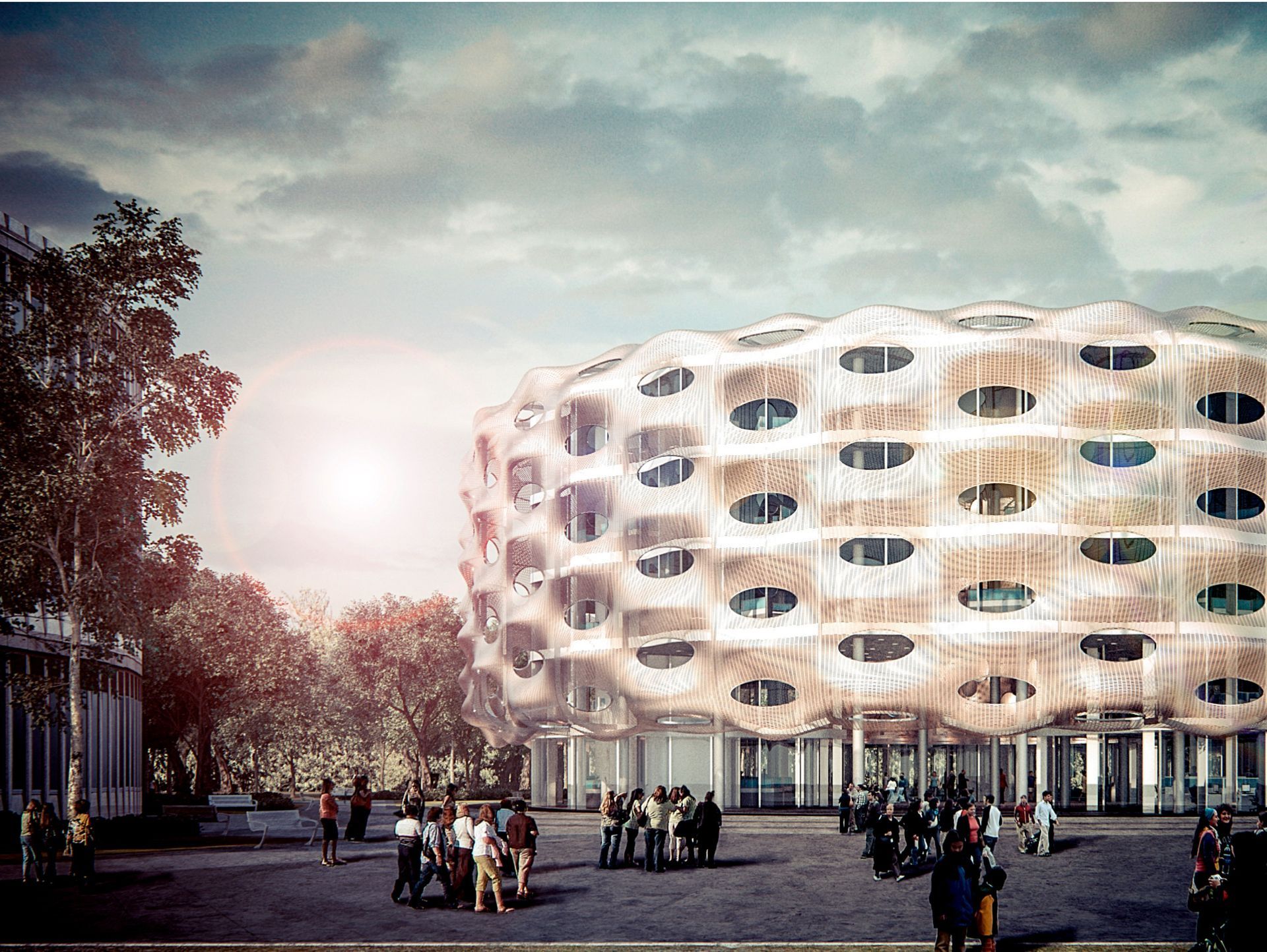 edificio de juzgado