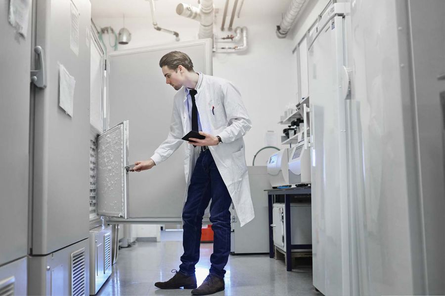 controllo cella frigo