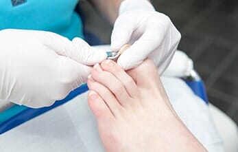 Cutting toe nails — Podiatry Clinic in Eugene, OR