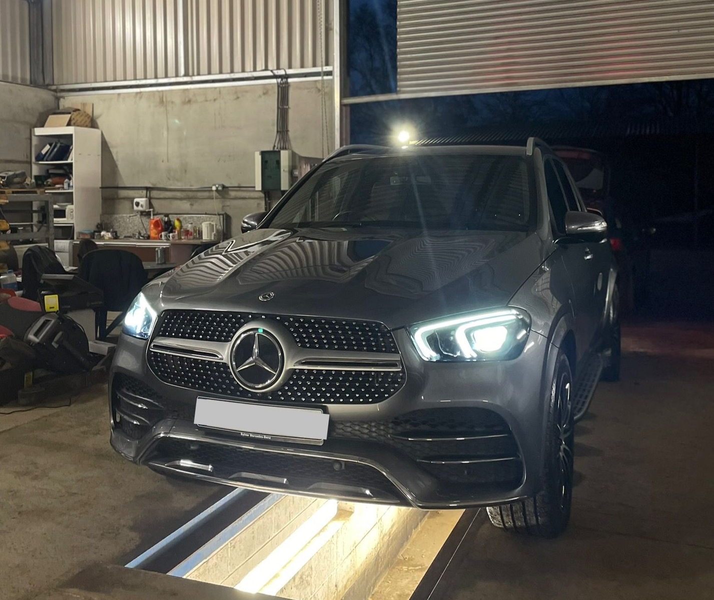 Grey Ceramic coated Meercedes Benz