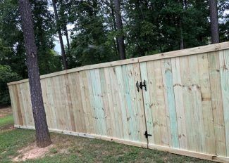 Wood Type Fencing — Dacula, GA — Pablo’s Landscape Inc.