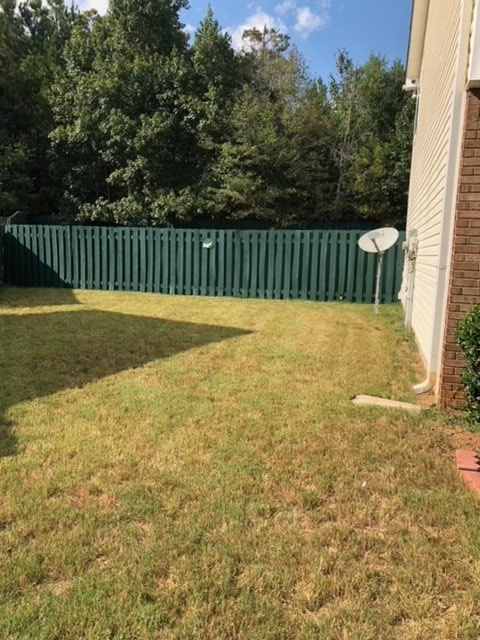 A Field with Fencing Around — Dacula, GA — Pablo’s Landscape Inc.