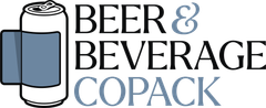 Logo of a beer can with a label and text that reads 