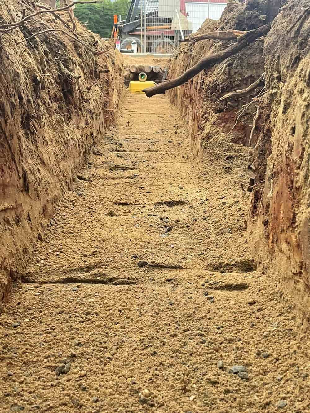A Long, Narrow Trench Dug in the Earth — D & B Plumbing NQ in Trinity Beach, QLD
