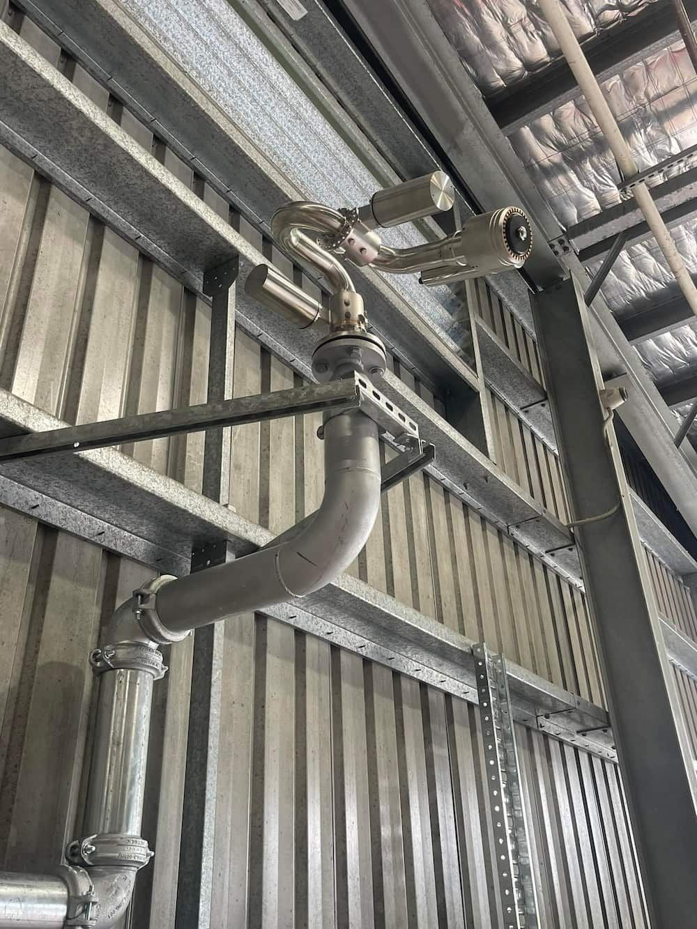 Piping and Valves Mounted on a Steel Frame — D & B Plumbing NQ in Gordonvale, QLD