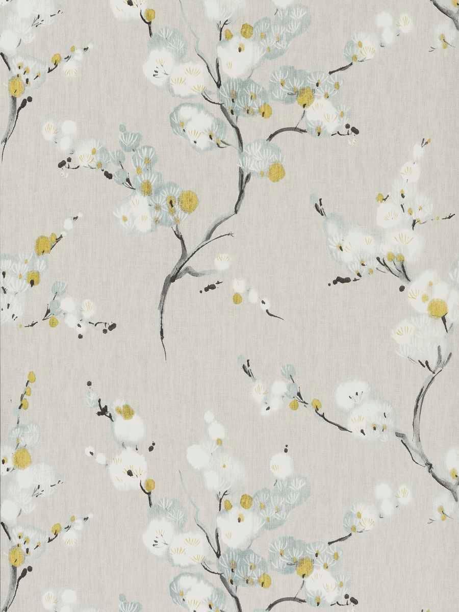 A close up of a fabric with flowers on it