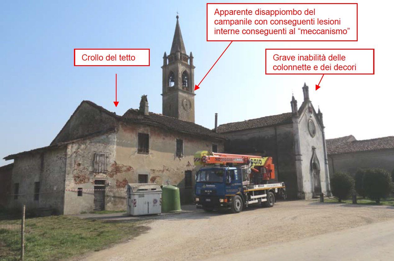 General view of the church