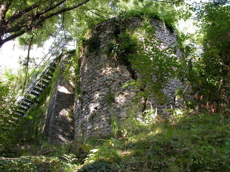 Tower seen from the garden