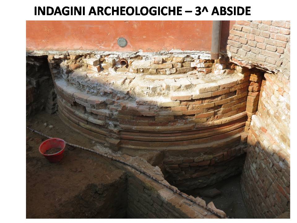 archaeological investigations of the apse area