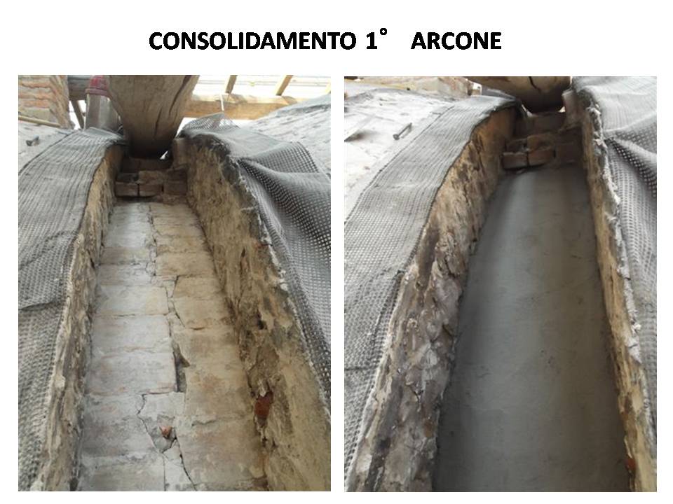 first arcon consolidation with FRCM system