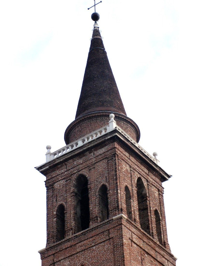 View of the bell cell and the spire