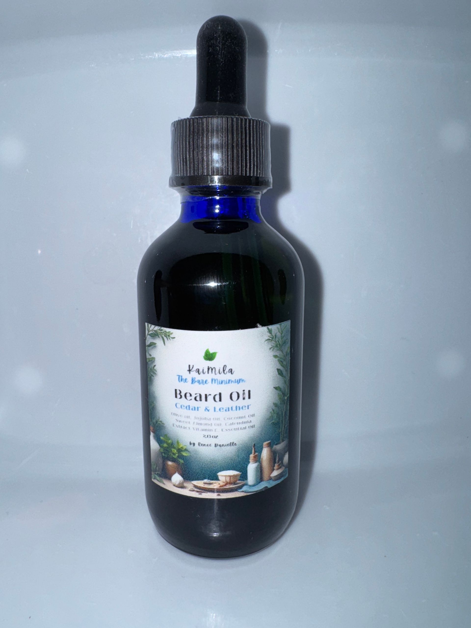 Aceite para barba de cedro y ciprés