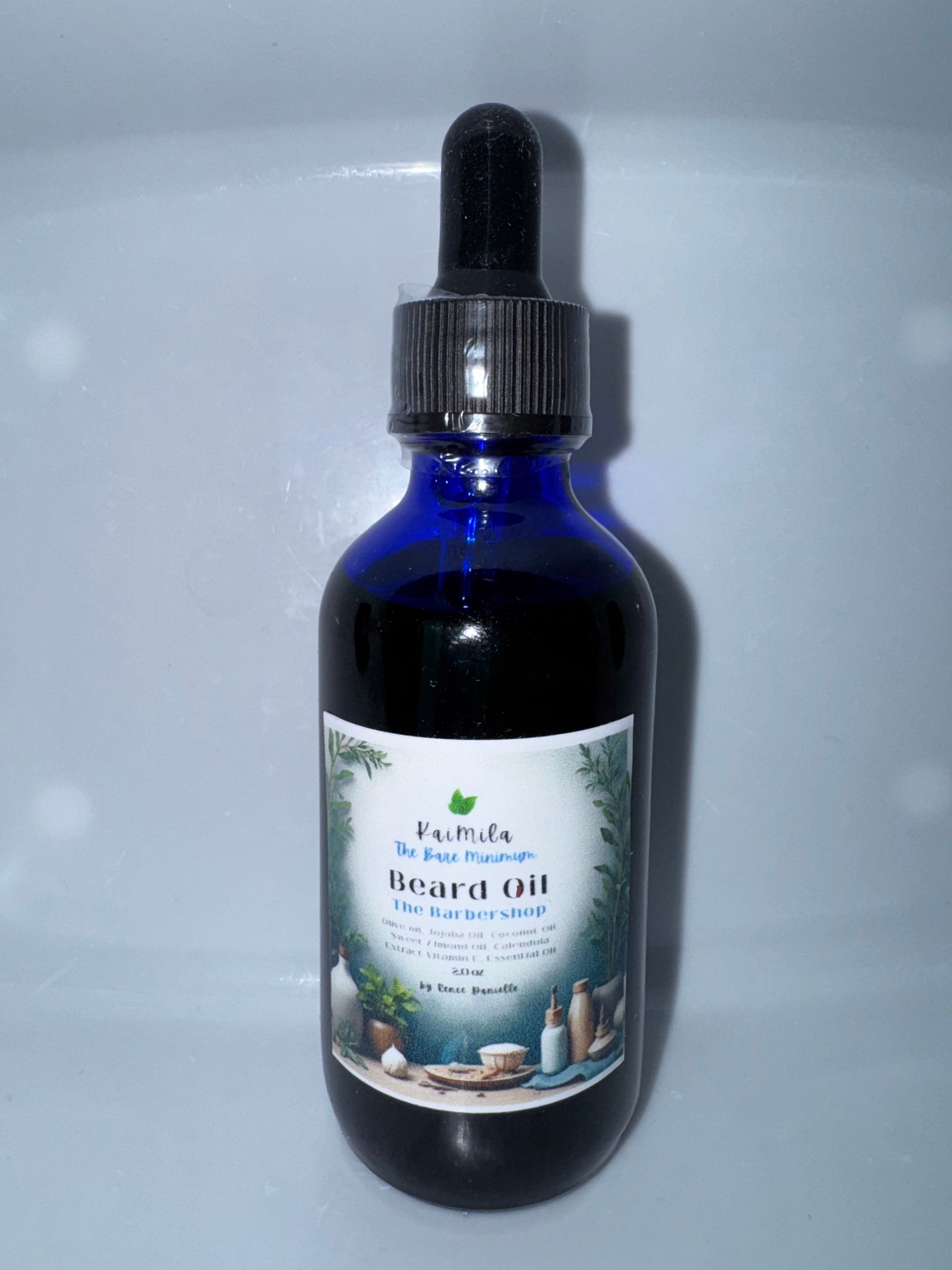 Aceite para barba de barbería