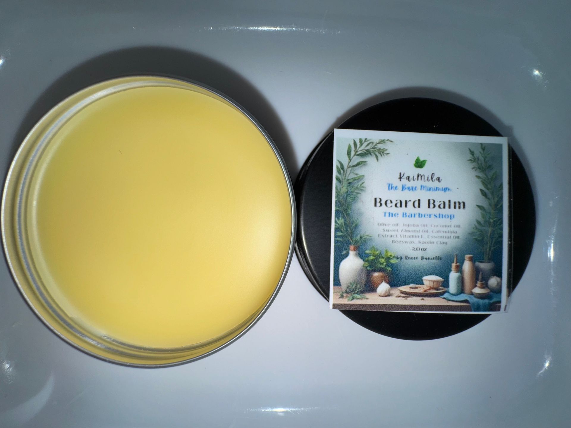 Bálsamo para barba de cedro y bourbon