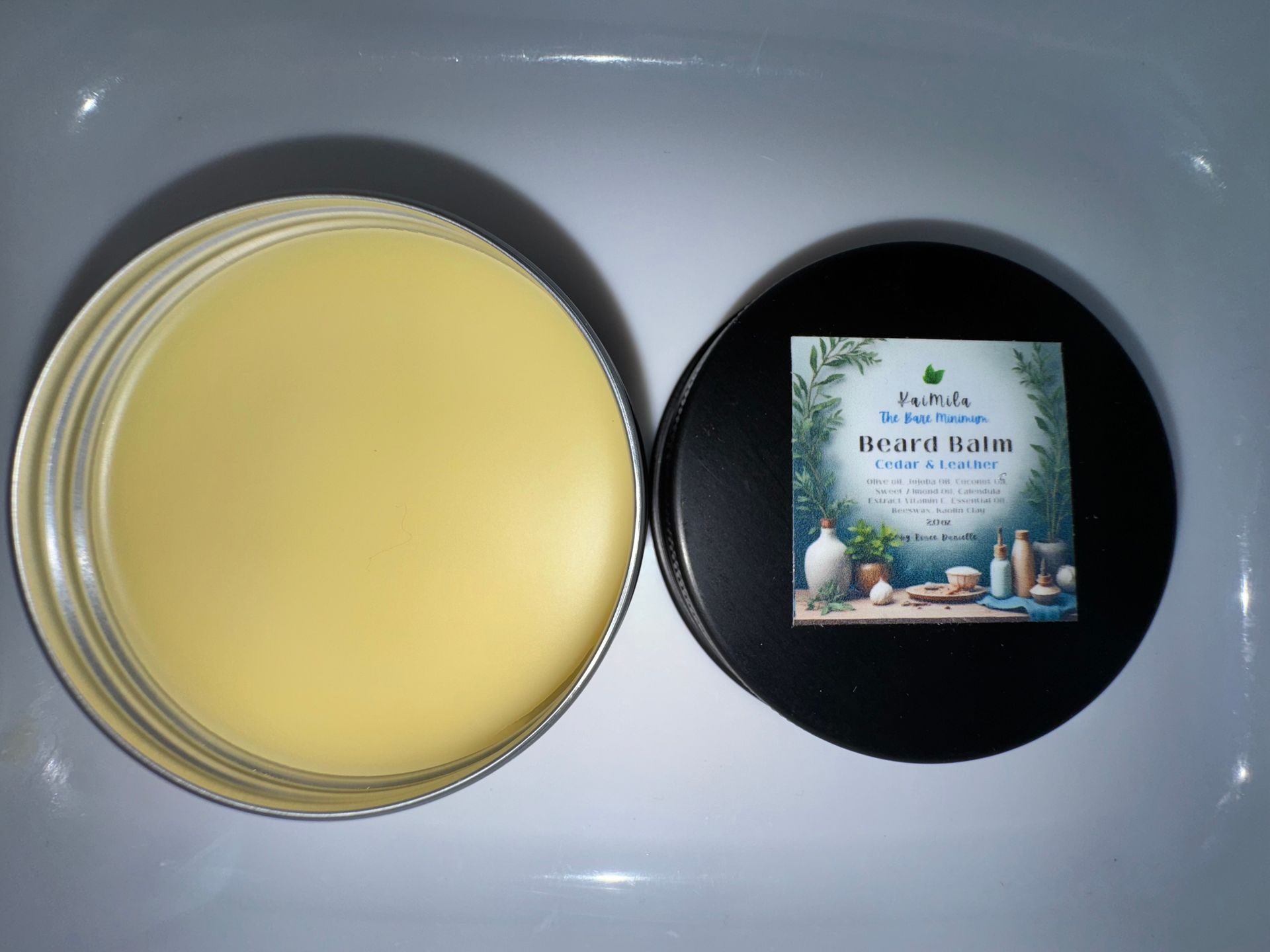 Copia del bálsamo para barba de ciprés y cedro