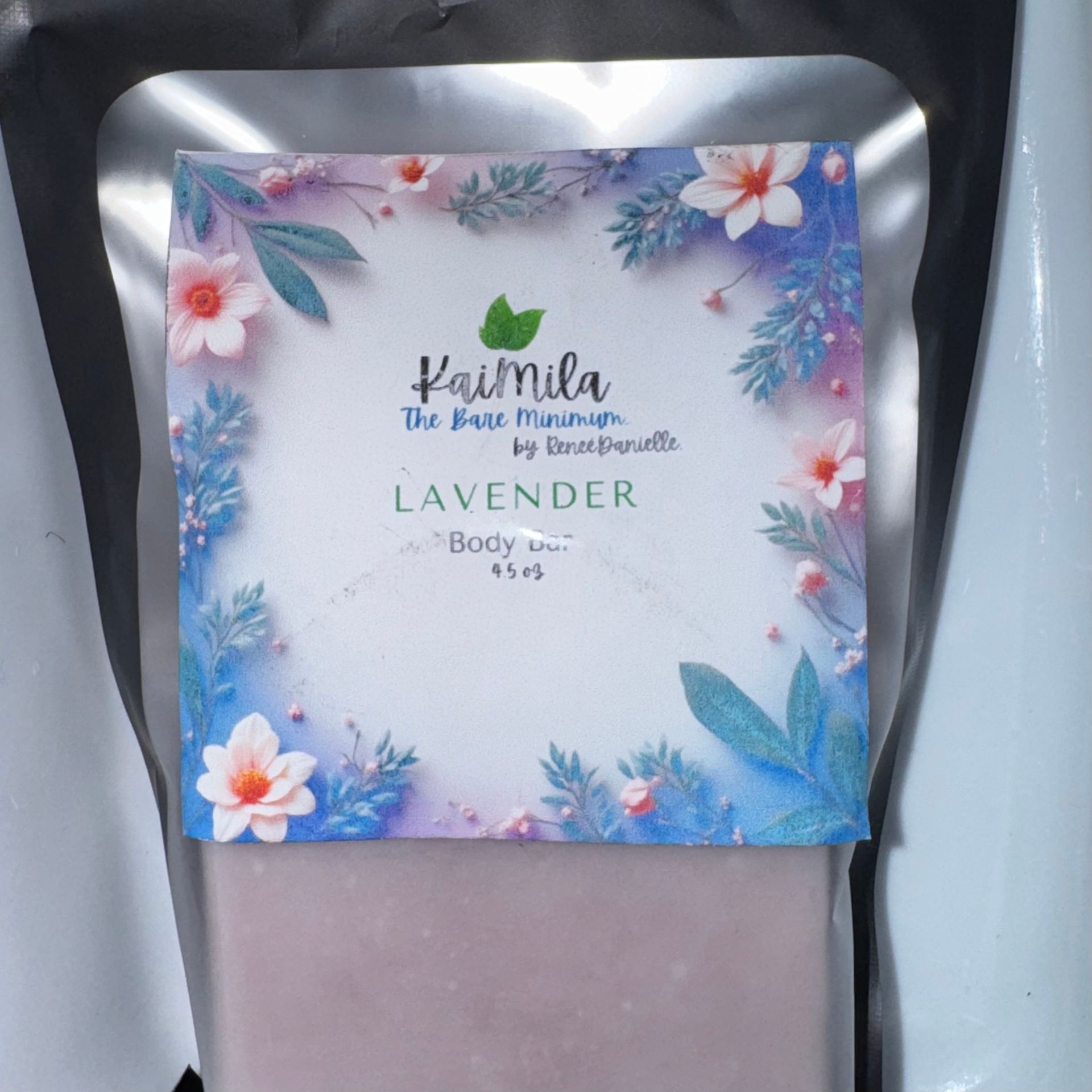 Barra de lavanda perezosa