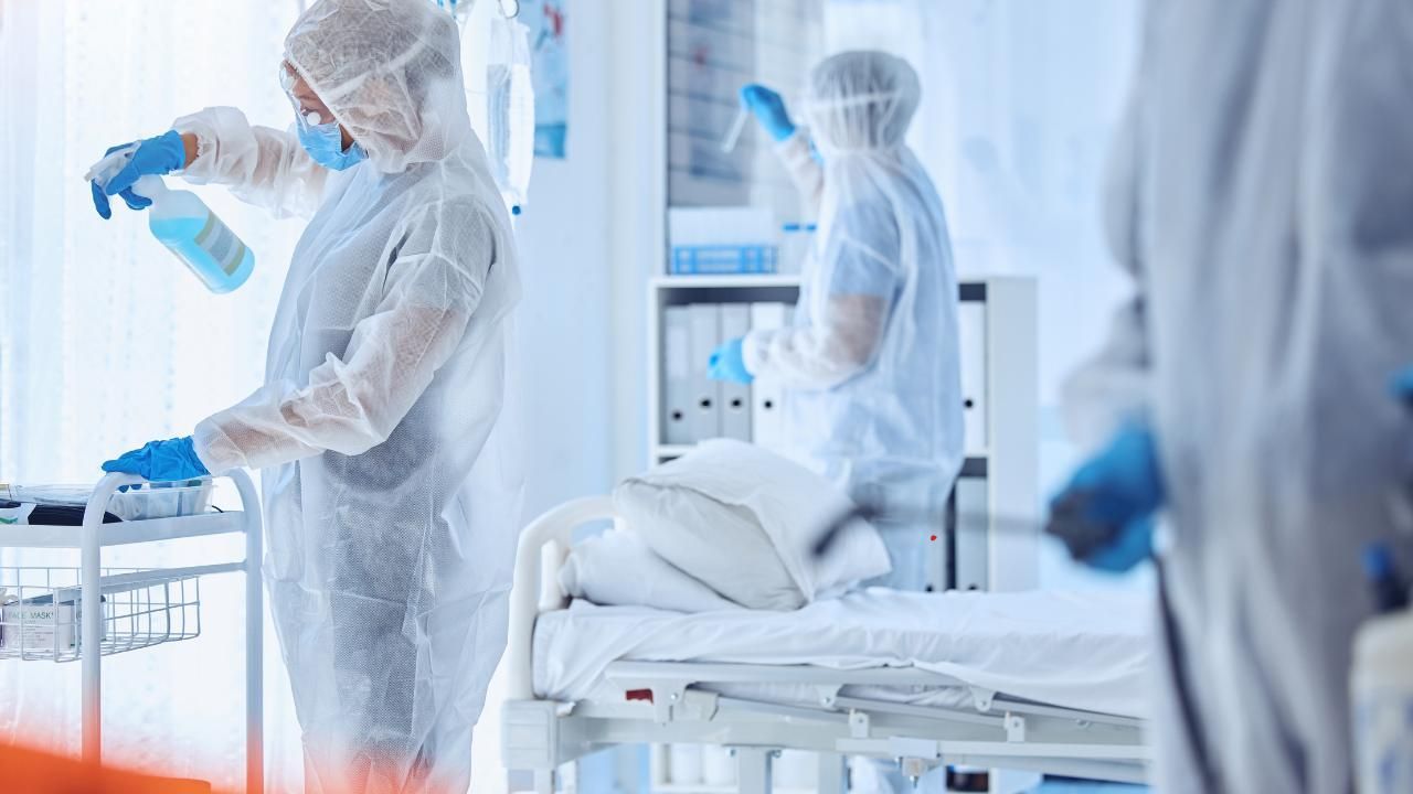 hospital-grade cleaning