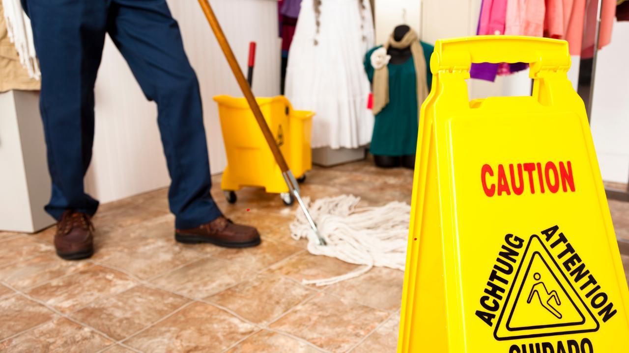 Retail floor maintenance