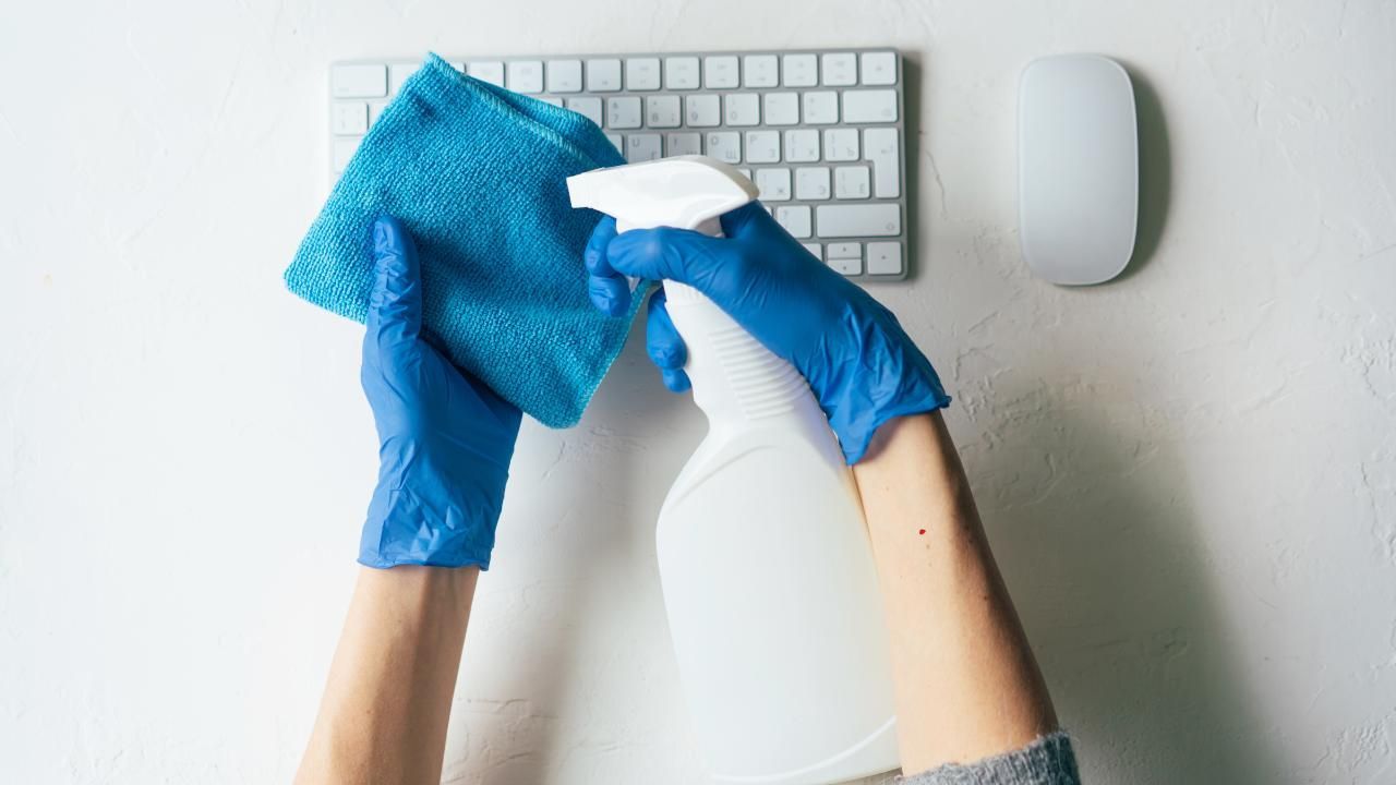 high-touch surface cleaning