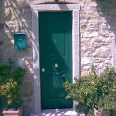 portoncino blindato verde