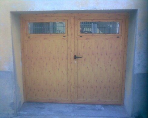 serramenti in alluminio per garage