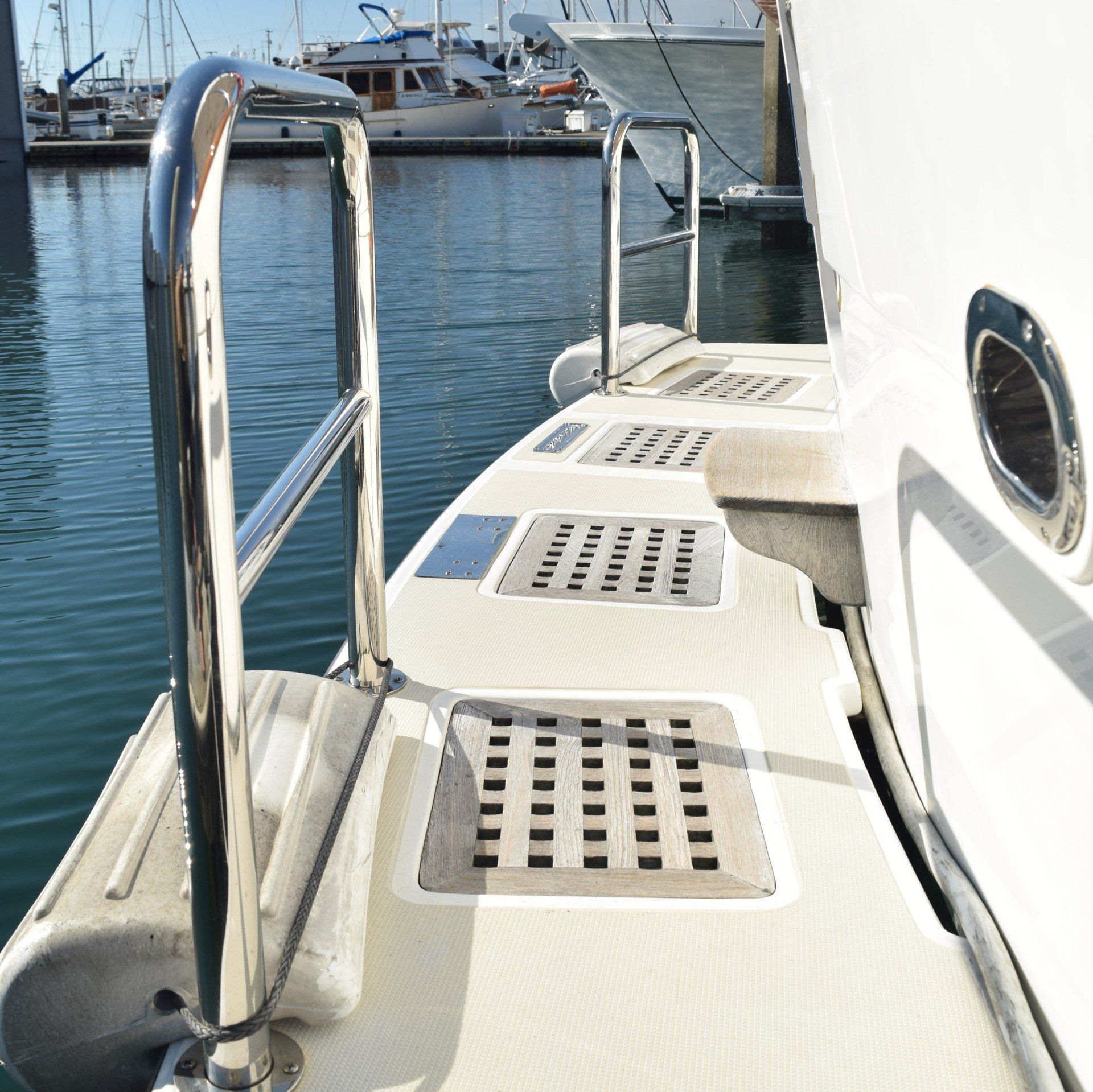 Swim Platform Staple Rails Tanner Manufacturing & Design, Inc.